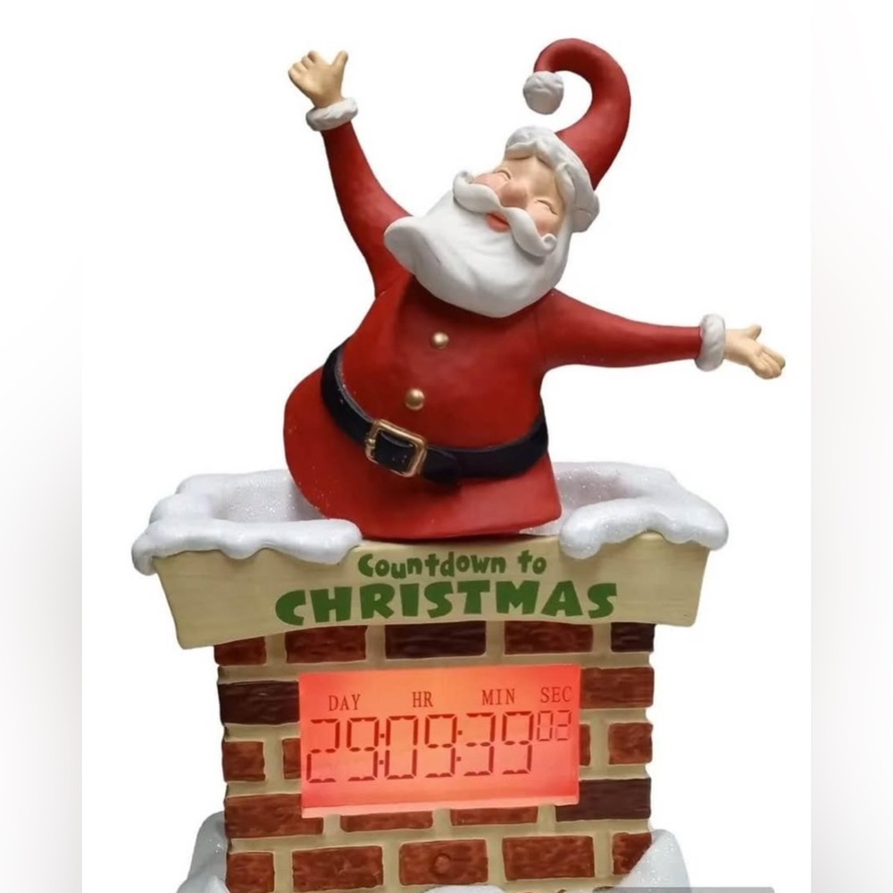Hallmark - Santa countdown to Christmas clock